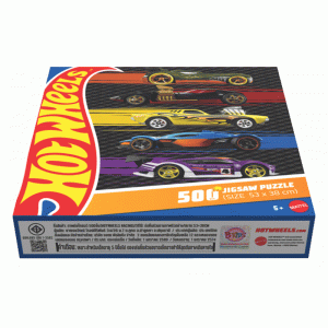 จิ๊กซอว์กล่อง Hot Wheels 500 ชิ้น RACING